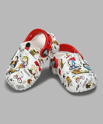 CROCS Boys & Girls Slip-on Clogs(White , 2 year)