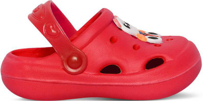 Firstcliq Kung Fu Panda Boys & Girls Sling Back Clogs(Pink , 18 to 24 month)