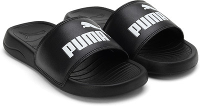 PUMA Boys & Girls Slip-on Sports Sandals(Black , 10-11 Years)