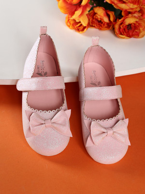 Amica Slexia Girls Velcro Mary Janes(Pink , 1-2 Years)
