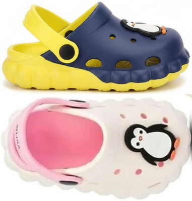 FEETPER Boys & Girls Slip-on Sports Sandals(Blue , 9-10 Years)