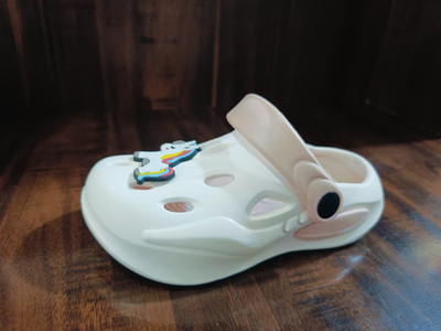 THE SOLE FRIEND Boys & Girls Slip-on Clogs(Purple , 4-5 YEAR)