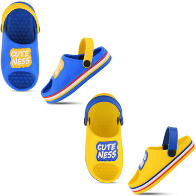 SMARTOTS Boys Sling Back Clogs(Multicolor , 18-24 Months)