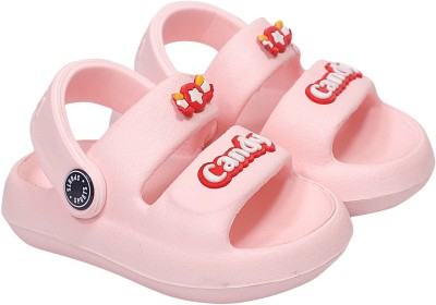 Broski Boys & Girls Sling Back Flats(Pink , 3-3.5 Years)