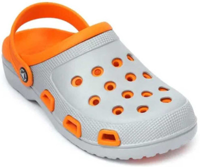 Crazyly Boys Slip-on Clogs(Grey , 8-8.5 YEARS)