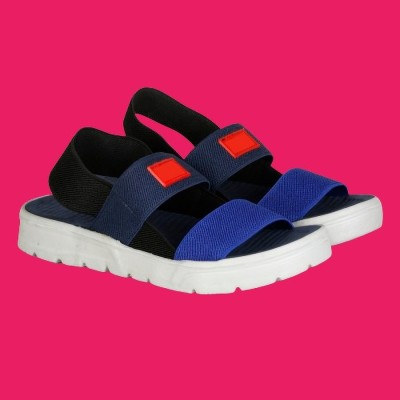 ARCHID Boys & Girls Slip-on Strappy Sandals(Blue , 6-6.5 years)