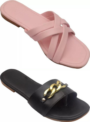 MARYAM Girls Slip-on Flats(Pink , above 16 years)
