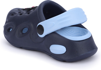 Givey Boys & Girls Sling Back Clogs(Black , 2 Years)
