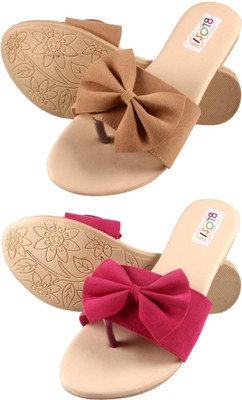MARYAM Girls Slip-on Flats(Beige , above 16 years)