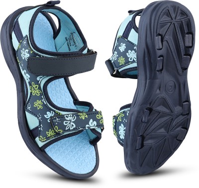 FUEL Boys Velcro Sports Sandals(Blue , 7-8 Year)