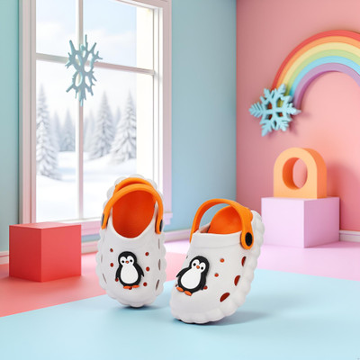 FASMANIA Boys & Girls Slip-on Clogs(Multicolor , 6-9 MONTHS)