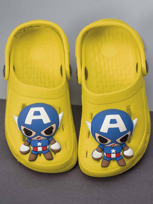Marvel By Yellow Bee Boys Sling Back Clogs(Yellow , 4.5-5 Years)