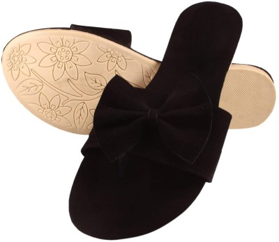 MARYAM Girls Slip-on Flats(Black , above 16 years)