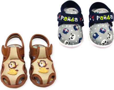 Coolz Boys & Girls Velcro Strappy Sandals(Multicolor , 12-15 Months)