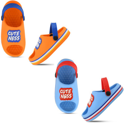 SMARTOTS Boys Sling Back Clogs(Multicolor , 3-3.5 Years)