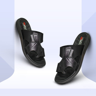 WALKLINE Boys Slip-on Flats(Black ,)