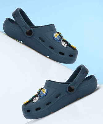 Bubblegummers Boys & Girls Sling Back Clogs(Blue , 16 Years & Above)
