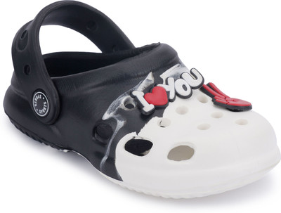 Shadow Boys & Girls Sling Back Clogs(Black , 2.5 Years to 3.5 Years)