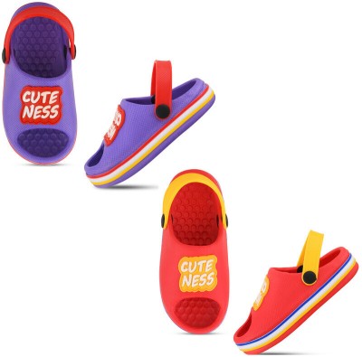 ONFEET Boys Sling Back Clogs(Multicolor , 3-3.5 Years)