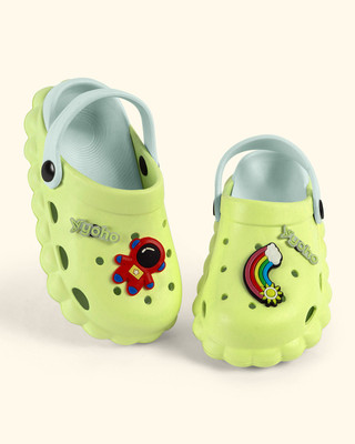 Yoho Boys & Girls Slip-on Clogs(Yellow , 7-8 Years)