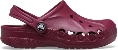 CROCS Boys & Girls Sling Back Clogs(Red , 8-9 year)