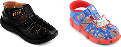 rotation Boys & Girls Velcro Strappy Sandals(Multicolor , 18-24 MONTHS)