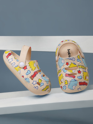 LIBERTY Boys & Girls Sling Back Clogs(Beige , 3.5 - 4 Years)
