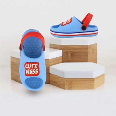 SMARTOTS Boys Sling Back Clogs(Light Blue , 2.5-3 Years)