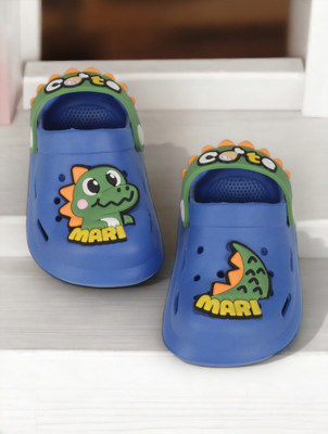 Lil Lollipop Boys & Girls Slip-on Clogs(Blue , 4-4.5 Years)