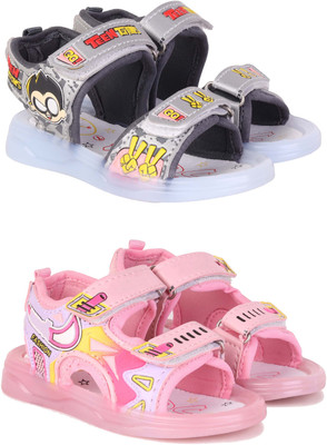 ABN Boys Slip-on Thong Sandals(Multicolor , 2 - 3 Years)