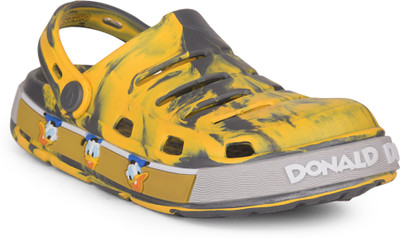 Floatz Boys & Girls Slip-on Clogs(Yellow , 16 Years & Above)
