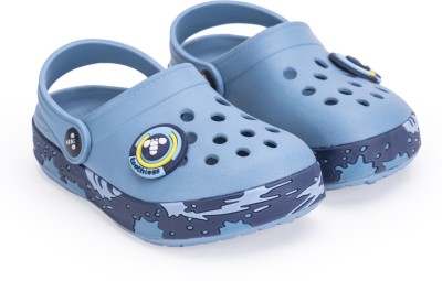 Toothless Boys Sling Back Clogs(Blue , 7-8 Years)