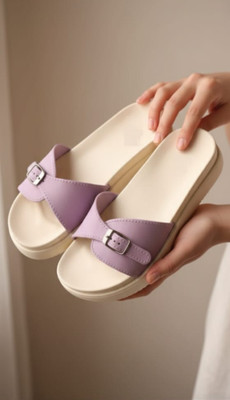 Shozie Boys & Girls Slip-on Flats(Purple ,)