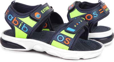 DRACKFOOT Boys & Girls Velcro Sports Sandals(Blue , 8-9 Years)