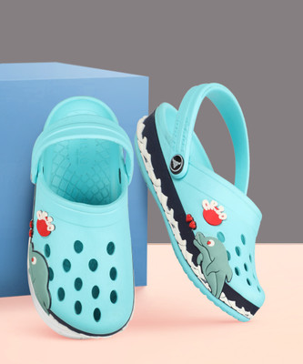 Abros Boys Sling Back Clogs(Blue , 3.5 - 4 year)