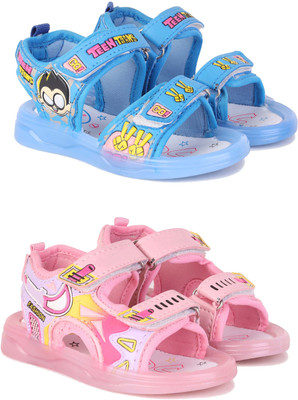 ABN Boys Slip-on Thong Sandals(Multicolor , 3 - 4 Years)