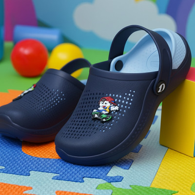 DOCTOR EXTRA SOFT Boys & Girls Sling Back Clogs(Blue , 2-2.5 Years)