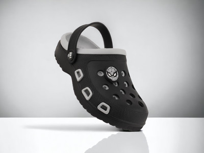 TRZ Boys Slip-on Clogs(Black , 7-8 YEARS)