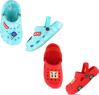 SMARTOTS Boys & Girls Slip-on Clogs(Multicolor , 3-3.5 Years)
