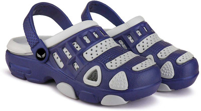 BERSACHE Boys & Girls Velcro Slipper Flip Flop(Grey , 5-5.5 Years)