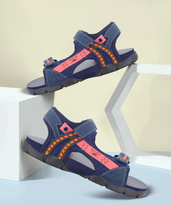Sparx Boys & Girls Velcro Sports Sandals(Blue , 7-8 Years)