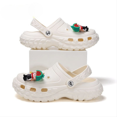 Fighter Boys & Girls Sling Back Clogs(White , 18 to 24 Months)