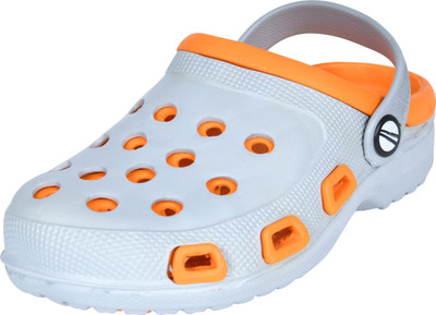 action Boys & Girls Sling Back Clogs(Grey , 3.5 Year)