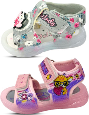 Hyfex Ninja Hattori Boys & Girls Velcro Sports Sandals(Multicolor , 2.5 to 3 Years)