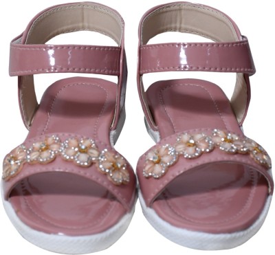 peakplay Girls Slip-on Flats(Pink , 6 - 7 Years)