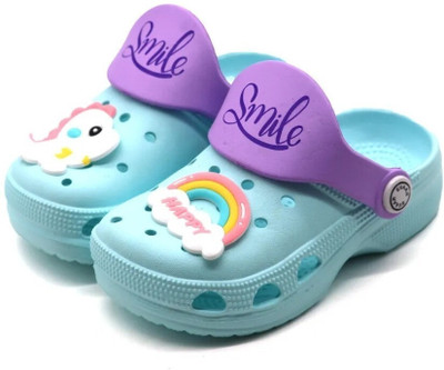 Svaar Boys Sling Back Clogs(Blue , 10 - 11 Years)