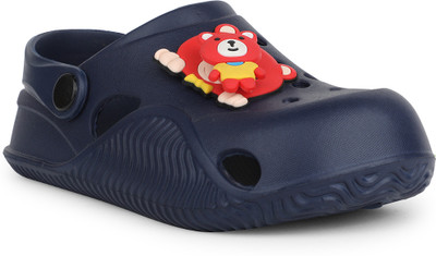 Bubblegummers Boys & Girls Slip-on Clogs(Blue , 7.5-8 Years)