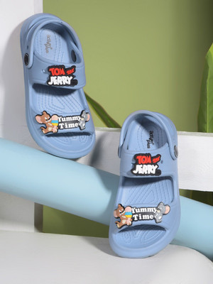action Tom & Jerry Boys & Girls Sling Back Strappy Sandals(Blue , 2.5 Year)