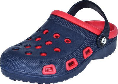 action Boys & Girls Sling Back Clogs(Dark Blue , 8 Year)