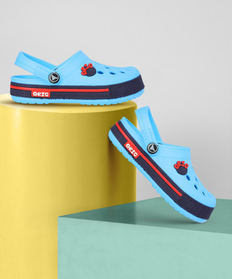 Abros Boys Sling Back Clogs(Blue , 3 - 3.5 year)